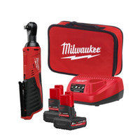 Milwaukee M12IR38-502X 12V Sub-Compact 3/8" Ratchet with 2x 5.0Ah Batteries