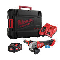 Milwaukee M18ONEFSAG115XPDB-801X 18V Cordless One-Key 115mm Angle Grinder with 1x 8.0Ah Battery