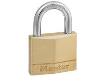 Master Lock MLK140 Solid Brass 40mm Padlock 4-Pin