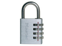 Master Lock MLK7640 Aluminium 40mm 4-Digit Combination Padlock
