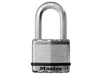 Master Lock MLKM15LF Excell Laminated Steel 64mm Padlock - 38mm Shackle