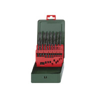 Metabo MPT627151 HSS-R Drill Bit Set of 19 1-10mm