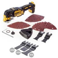 DeWalt DCS355N 18v Multitool Bundle with N-Durance Trade Pack 45 Blades