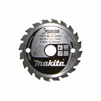 Makita B-32932 TCT Specialised Circular Saw Blade 85mm x 15mm x 20T