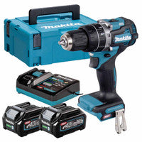 Makita HP002GD202 40V Max XGT Brushless Combi Drill with 2 x 2.5Ah Batteries
