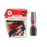 Milwaukee 4932430886 SHOCKWAVE„¢ Impact Duty Screwdriving Bits TX30 x 25mm (25 Pack)