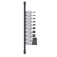 Milwaukee 4932480853 1/2" Drive Metric Hex Bit Socket Set (10 Pieces)