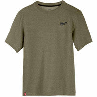 Milwaukee 4932492981 Hybrid Short Sleeve T-Shirt Colour, Green (Size XL)