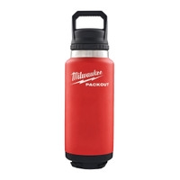 Milwaukee 4932493467 Packout Thermos Bottle with Chug Lid, Red 1065ml