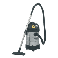 Sealey PC300SDAUTO Vacuum Cleaner Industrial 30L 1400W 230V Stainless Drum Auto Start