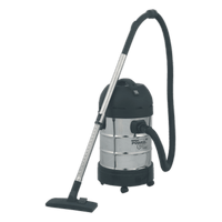 Sealey PC300SD Vacuum Cleaner Industrial 30L 1400W 230V Stainless Drum