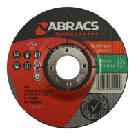 Abracs Phoenix II Stone Grinding Disc 178mm x 6mm x 22mm