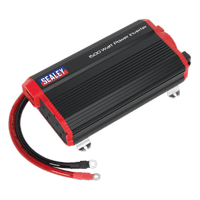 Sealey PI1500 Power Inverter Modified Sine Wave 1500W 12V DC - 230V 50Hz