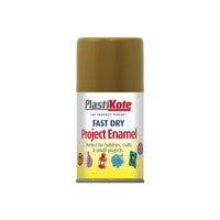 PlastiKote PKT143S Fast Dry Enamel Aerosol Antique Gold 100ml