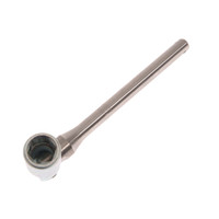 Priory PRI381 381 Scaffold Spanner Stainless Steel Hex 7/16W Round Handle