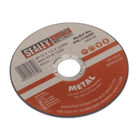 Sealey PTC/115CET Cutting Disc 115 x 1.2mm 22mm Bore
