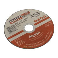 Sealey PTC/125CET Cutting Disc 125 x 1.2mm 22mm Bore