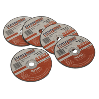 Sealey PTC/3C5 Cutting Disc 75 x 2mm 10mm Bore Pack of 5
