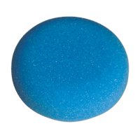 Sealey PTCCHV79B Buffing & Polishing Foam Head Hook & Loop 80 x 25mm Blue/Medium