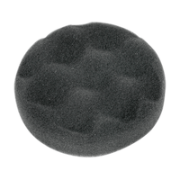 Sealey PTCCHV79P Buffing & Polishing Foam Head Hook & Loop 80 x 25mm Black/Soft