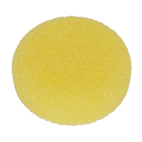 Sealey PTCCHV79Y Buffing & Polishing Foam Head Hook & Loop 80 x 25mm Yellow/Coarse