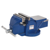 Sealey QAV150 Vice 150mm Quick Action Swivel Base Cast Iron