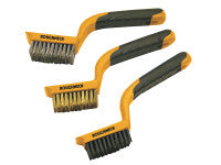 Roughneck ROU52012 Wire Brush Set 3 Piece