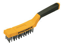 Roughneck Carbon Steel Wire Brush Soft-Grip 300mm (12in)