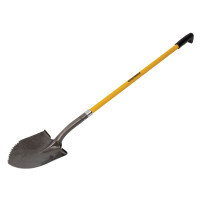 Roughneck ROU68044 Sharp Edge Round Shovel Long Handle