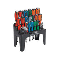 Sealey S01106 Hammer-Thru Screwdriver, Hex Key & Bit Set 44pcs