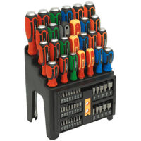 Sealey S01153 Hammer-Thru Screwdriver, Bit & Nut Driver Set 61pcs
