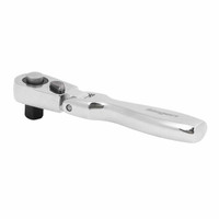 Sealey S01254 Siegen Micro Flexi-Head Ratchet Wrench 1/4" Sq Drive