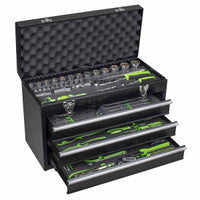 Sealey S01266 Portable Tool Chest 3 Drawer with Tool Kit (98 Pieces)