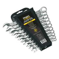 Sealey S0400 Combination Spanner Set 11pc Metric