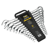 Sealey S0402 Combination Spanner Set 14pc Metric