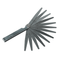Sealey S0517 Feeler Gauge 13 Blade - Metric