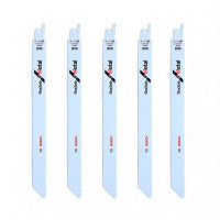 Bosch S1122BF Reciprocating Saw Blades for Metal 225mm (Pack Of 5)