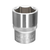 Sealey S1222 WallDrive Socket 22mm 1/2"Sq Drive