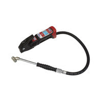 Sealey SA37/96B Premier Anodised Digital Tyre Inflator with Twin Push-On Connector