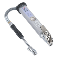 Sealey SA39 Tyre Inflator Long Type with Twin Push-On Connector