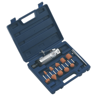 Sealey SA67 Air Die Grinder Kit 13pc