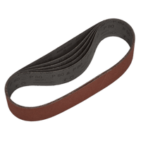Sealey SB007 Sanding Belt 50 x 686mm 80Grit Pack of 5