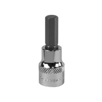 Sealey SBH011 Hex Socket Bit 8mm 3/8"Sq Drive