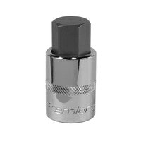 Sealey SBH026 Hex Socket Bit 19mm 1/2"Sq Drive
