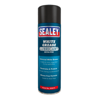 Sealey SCS014 White Grease Lubricant 500ml Pack of 6