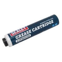 Sealey SCS107 Screw Type EP2 Lithium Grease Cartridge 400g