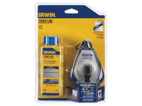 Irwin Strait-Line STL10507684 HPP Chalk Reel Set 30m & Blue 113g Chalk