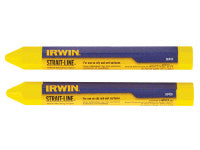 Irwin Strait Line STL666062 Crayon Yellow (Pack of 2)