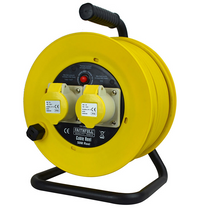 Faithfull FPPCR50ML Power Plus 50M Cable Reel 16A 110V