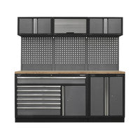 Sealey APMSSTACK11W Superline Pro Storage System with Pressed Wood Worktop (2040 x 460 x 2000mm)